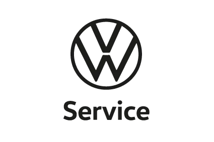 Vw service logo 2020 black
