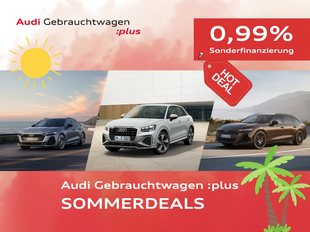 Audi GW :plus Sommerdeals